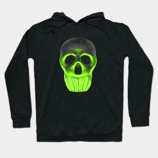 Neon Green Skull Hoodie